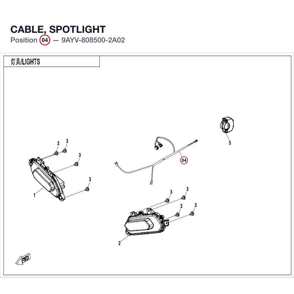 CABLE, SPOTLIGHT product image