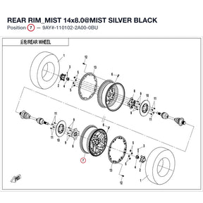 REAR RIM product image