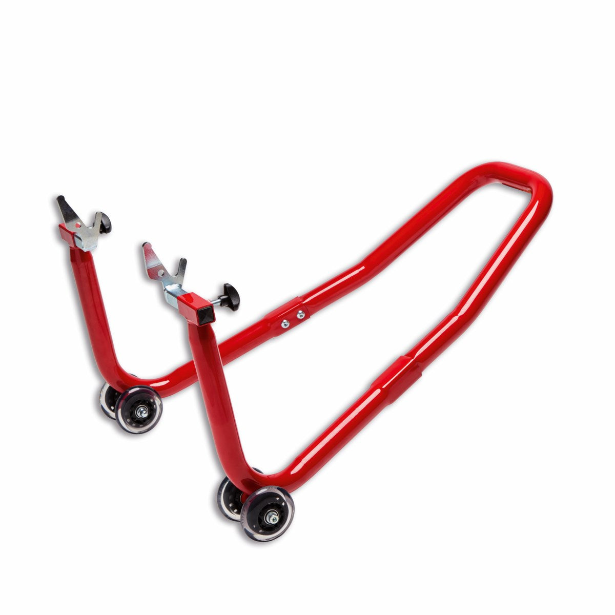 Rear service stand for double-sided swinging arm (97080181AA)