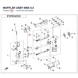 MUFFLER ASSY. product image