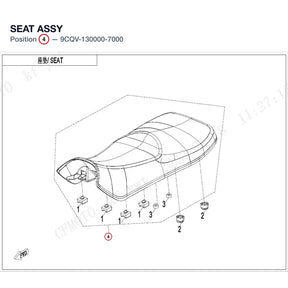 SEAT ASSY product image