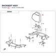 BACKREST ASSY product image