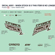 DECAL ASSY - WHEN STOCK IS 0 THIS ITEM IS NO LONGER AVAILABLE product image