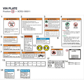 VIN PLATE product image