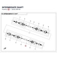 INTERMEDIATE SHAFT product image