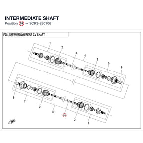 INTERMEDIATE SHAFT product image