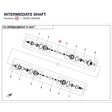 INTERMEDIATE SHAFT product image