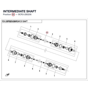 INTERMEDIATE SHAFT product image