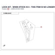 LOCK KIT - NO LONGER AVAILABLE product image