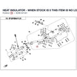 HEAT INSULATOR - WHEN STOCK IS 0 THIS ITEM IS NO LONGER AVAILABLE product image