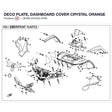 DECO PLATE, DASHBOARD COVER product image