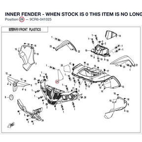 INNER FENDER - WHEN STOCK IS 0 THIS ITEM IS NO LONGER AVAILABLE product image