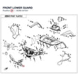 FRONT LOWER GUARD product image