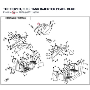 TOP COVER, FUEL TANK product image