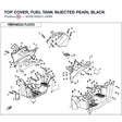 TOP COVER, FUEL TANK product image