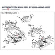 ANTISKID TEETH ASSY. REPL BY 9CR6-042040-20000 product image