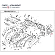 PLATE, LHTAILLIGHT product image