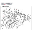 REAR RH SIDE STRAP product image