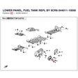 LOWER PANEL, FUEL TANK REPL BY 9CR6-044011-10000 product image