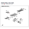 FRONT PANEL, FUEL TANK product image