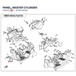 PANEL, MASTER CYLINDER product image