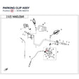 PARKING CLIP ASSY product image
