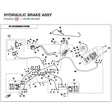 HYDRAULIC BRAKE ASSY product image