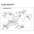 CALIPER, REAR BRAKE product image