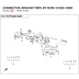 CONNECTOR, BRACKET REPL BY 9CR6-101203-10000 product image
