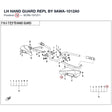 LH HAND GUARD REPL BY 9AWA-1012A0 product image