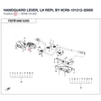 HANDGUARD LEVER, LH REPL BY 9CR6-101212-20000 product image