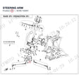 STEERING ARM product image