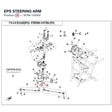 EPS STEERING ARM product image