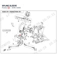 SPLINE SLEEVE product image