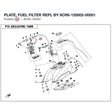 PLATE, FUEL FILTER REPL BY 9CR6-120002-00001 product image