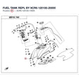 FUEL TANK REPL BY 9CR6-120100-20000 product image