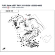 FUEL PAN ASSY REPL BY 9DSV-120200-6800 product image