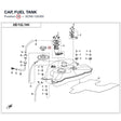 CAP, FUEL TANK product image