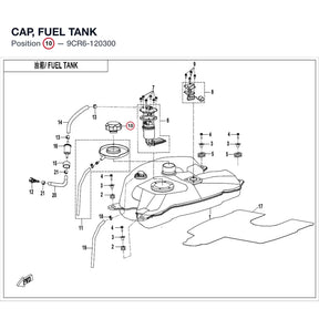 CAP, FUEL TANK product image