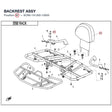 BACKREST ASSY product image