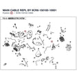MAIN CABLE REPL BY 9CR6-150100-10001 product image