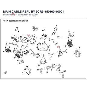 MAIN CABLE REPL BY 9CR6-150100-10001 product image