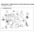 MAIN CABLE - WHEN STOCK IS 0 THIS ITEM IS NO LONGER AVAILABLE product image