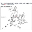 EPS CONTROLLER ASSY - 9CR6-151000-10000 only fit with 9CR6-103300-30000 product image