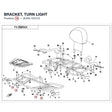 BRACKET, TURN LIGHT product image