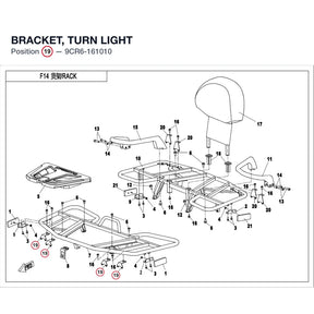 BRACKET, TURN LIGHT product image