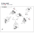 T3 TAIL LIGHT product image
