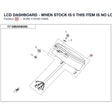 LCD DASHBOARD - WHEN STOCK IS 0 THIS ITEM IS NO LONGER AVAILABLE product image