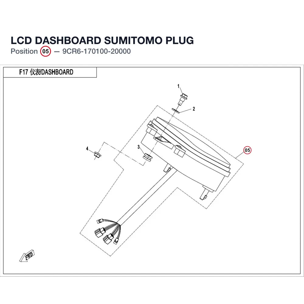 LCD DASHBOARD product image