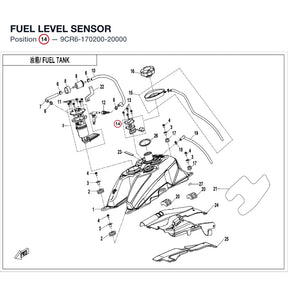 FUEL LEVEL SENSOR product image